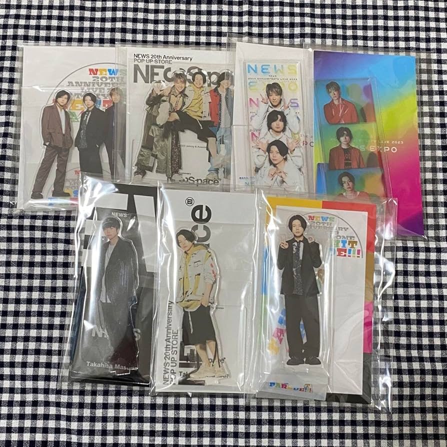 NEWS 増田貴久 集合 アクスタ セット ジャニーズ NEWS 増田貴久 アクスタ アクリルスタンド セット